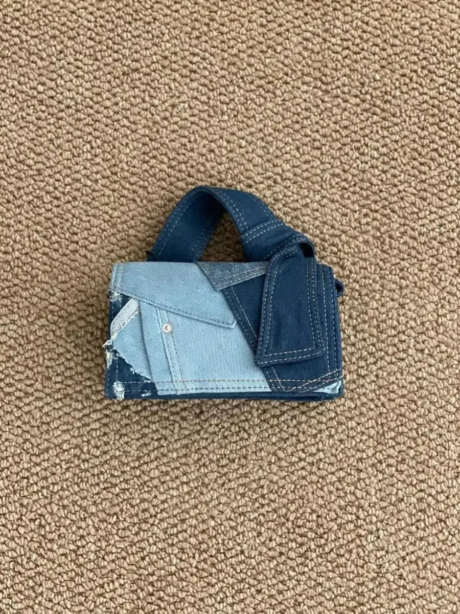 Denim Bag Patchwork Fashion Hasp Korean All-match Casual Shoulder Bag Handbag Pures and Bags Crossbody Girls 가방 sac a main femme