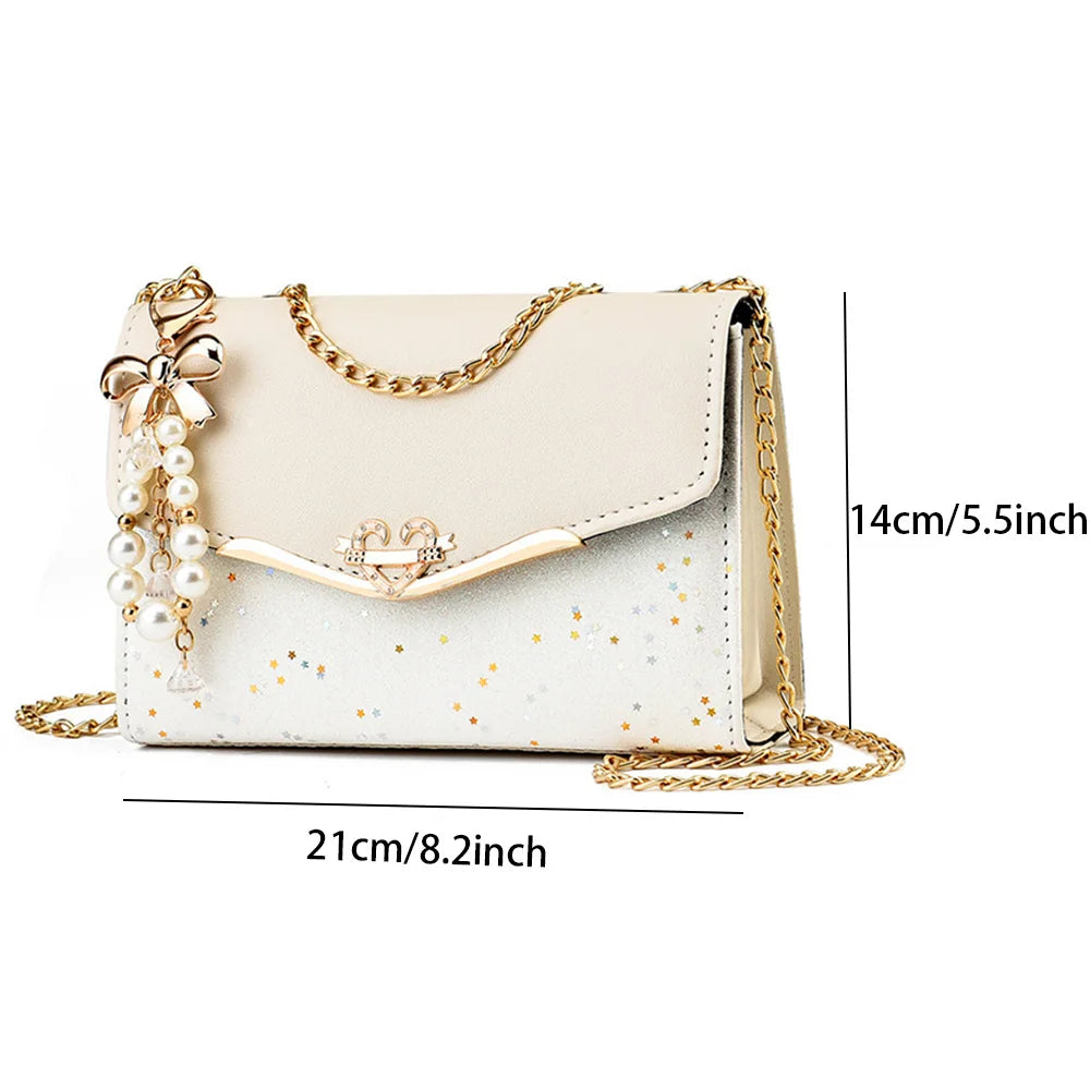 Shoulder Bags for Women 2024 New Luxury Handbags Designer Fashion Small Purses Clutch Female Messenger Bag Ladies Crossbody Bags