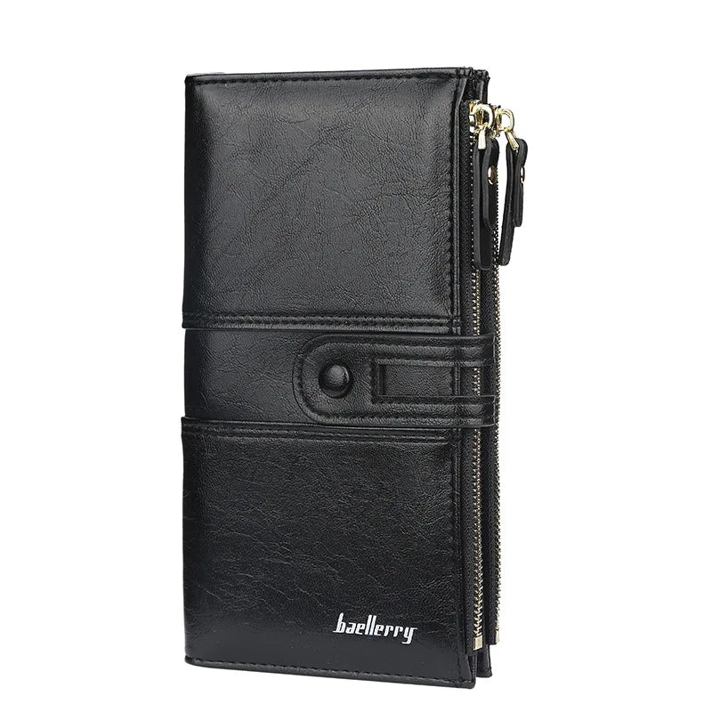 Baellerry New Women Long Wallets Large Capacity Handbags Female Purse Luxury Card Holder High Quality Zipper Wallet For Girls