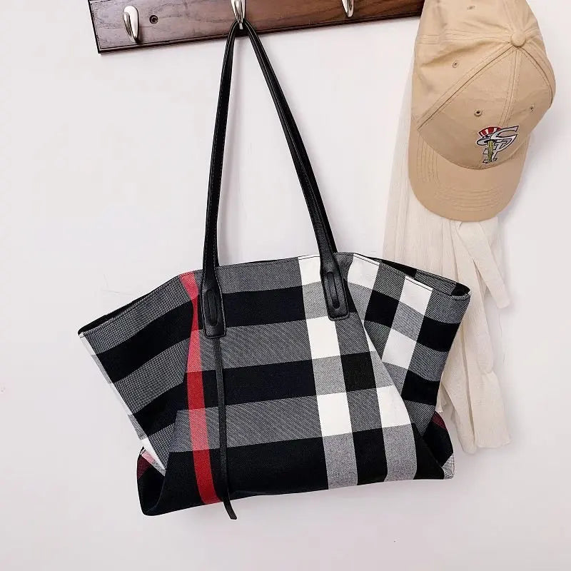 Canvas Totes Women Large Capacity Handbag Shoulder Linen Folding Shopping Bag Women's Bag Trend 2022 Luxury Bag Woman Sac A Main